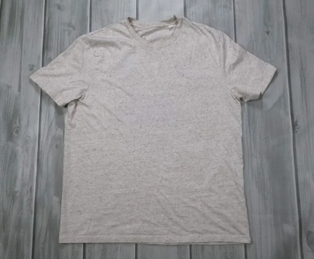 Santnerpasshütte Rifugio Passo Italian Dolomites Alps Men's Tshirt Sz L Beige